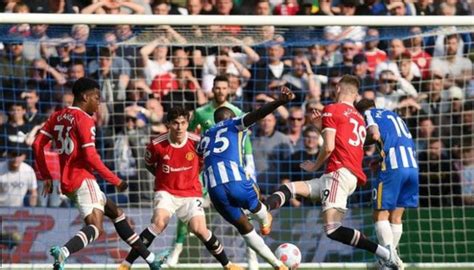 Apr 23, 2023 · Solly March's missed penalty saw Manchester United edge past Brighton to reach the FA Cup final with a 7-6 shoot-out win after a goalless semi-final draw at Wembley.